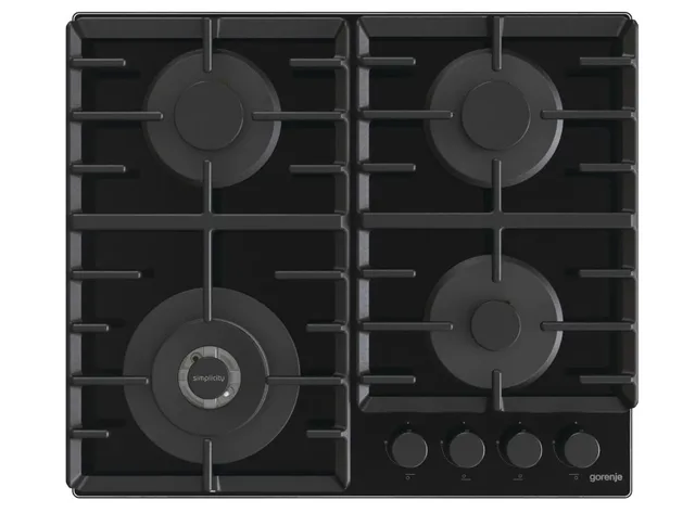 Gorenje GTW642SYB Black Built-in 60 cm Gas 4 zone(s)