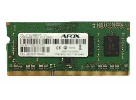 AFOX SO-DIMM DDR3 8GB Memory Module 1333 MHz LV 1 35V