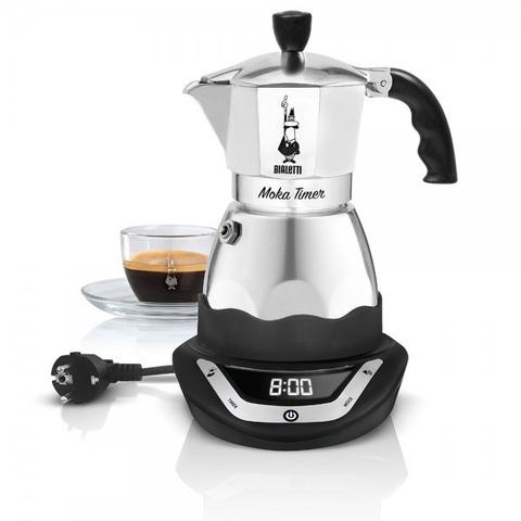 Bialetti Mokka-EASY TIMER Elektrische Mokkatasse Black