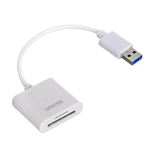 UNITEK Y-9321 card reader USB 3.2 Gen 1 (3.1 Gen 1) Type-A White