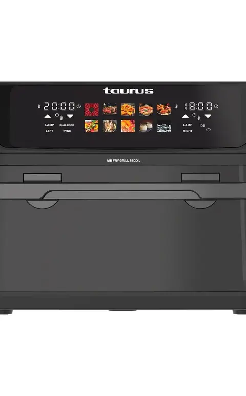 Fat-Free Deep Fryer With Long Basket And Grill Taurus 973004000