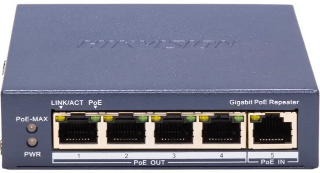 Repeater PoE Hikvision DS-3E0505P-E/R
