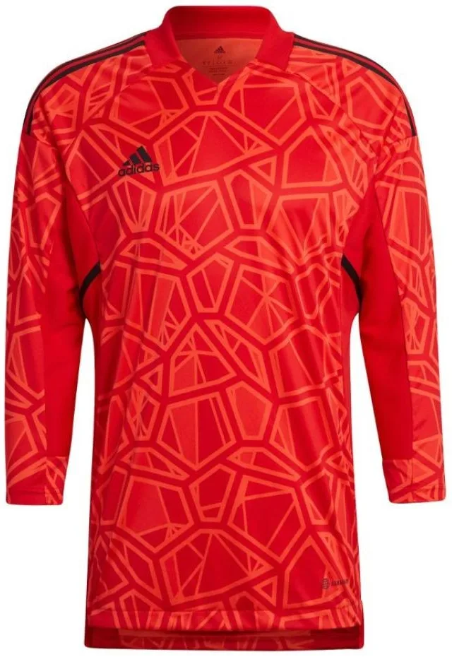 adidas Condivo 22 Long Sleeve Men's Goalkeeper T-Shirt Red H21237