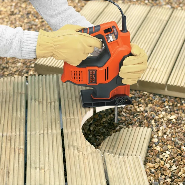 Black Decker RS890K-QS Reciprocating Saw 2700 Spm 500 W Black Orange
