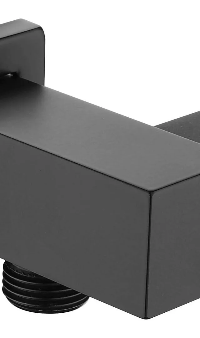 Square Angled Connector With Handset Holder
