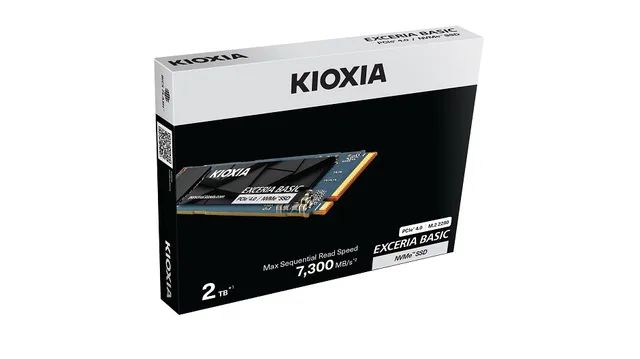 Kioxia LSF10Z002TG8 internal solid state drive 2 TB M.2 PCI Express 4.0 NVMe QLC