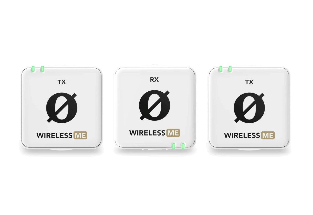 Rode Microphones Wireless ME Dual (Wei, USB-C, 3.5 Mm Klinke)