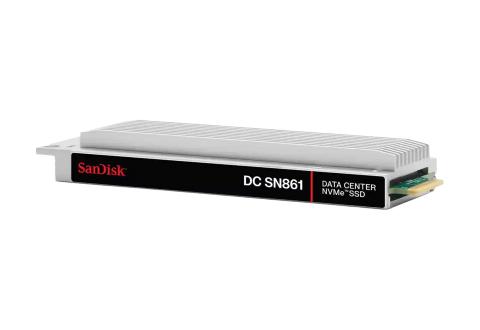SanDisk DC SN861 7.68 TB E1.S PCI Express 5.0 NVMe
