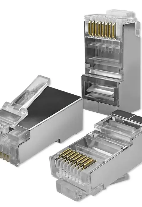 Qoltec 54556 wire connector RJ45 Silver