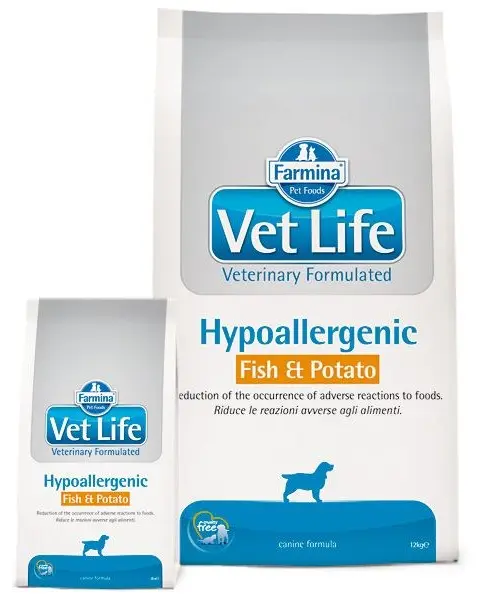 Farmina Vet Life Hypoallergenic Fish Potato Dog 12kg