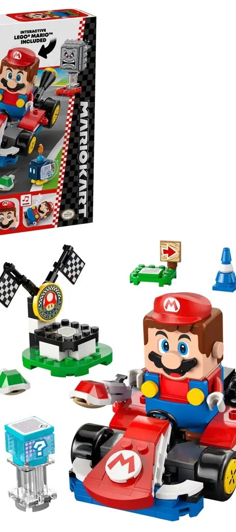 LEGO SUPER MARIO 72043 Mario Kart - Interactive LEGO Mario And Standard Kart