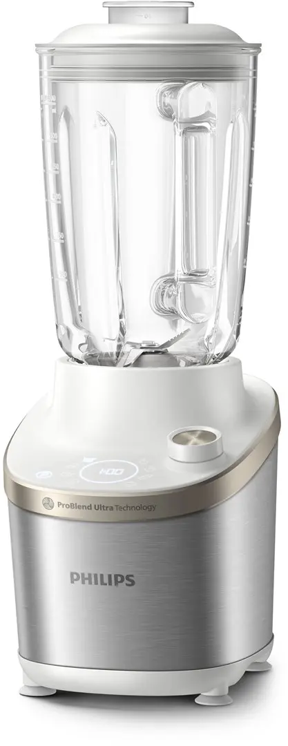 Philips 7000 series HR3760/01 blender 2 L Tabletop blender 1500 W Stainless steel, White