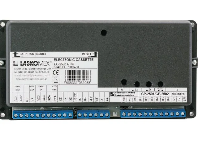 Laskomex EC-2502AR Electronics Cassette with Battery Charging Function and RFID & Dallas Support