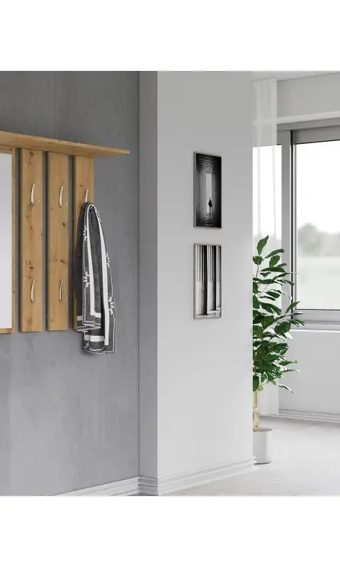 Topeshop OPAL WIESZAK ARTISAN Clothing Hanger Oak