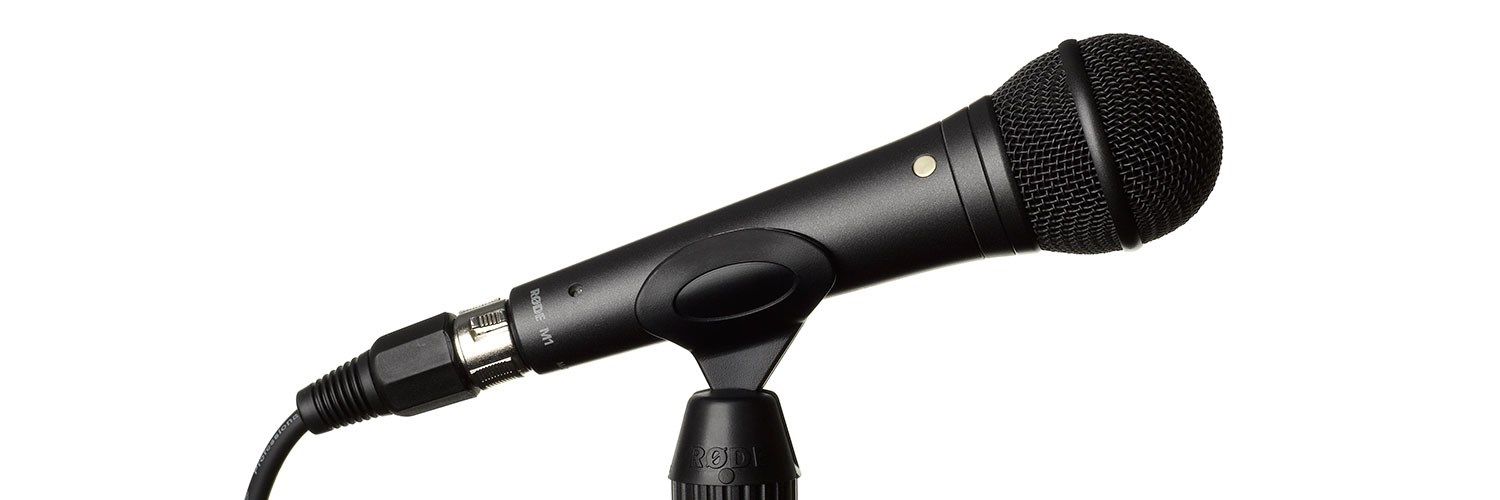 RODE M1 Microphone Black Stage/Performance Microphone