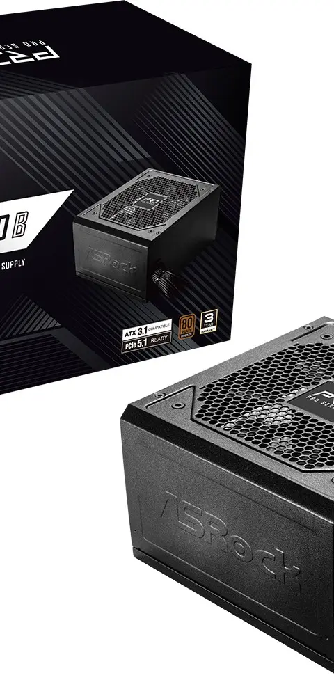 Asrock PRO-750B power supply unit 750 W 24-pin ATX ATX Black