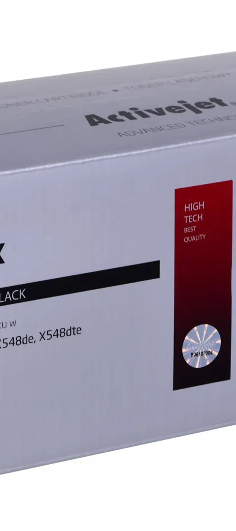 Activejet ATL-546BNXX Toner cartridge for Lexmark printers; Replacement Lexmark C546U1KG; Supreme; 8000 pages; black