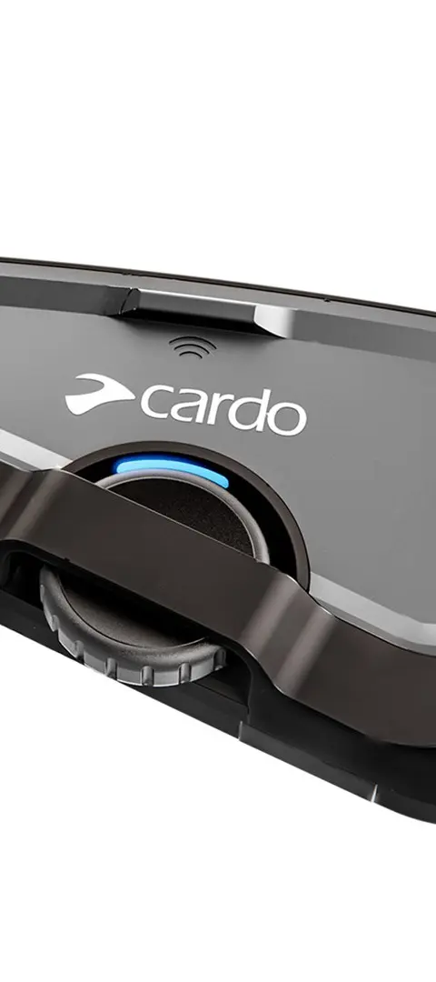 Cardo FRC4X003 Motorcycle Intercom 4 Channels 1200 M Black
