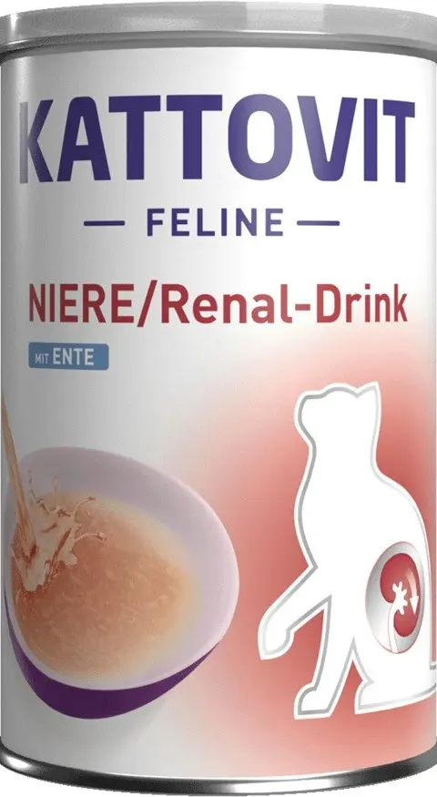 KATTOVIT Feline Niere Renal Drink Duck - Cat Treats - 135ml