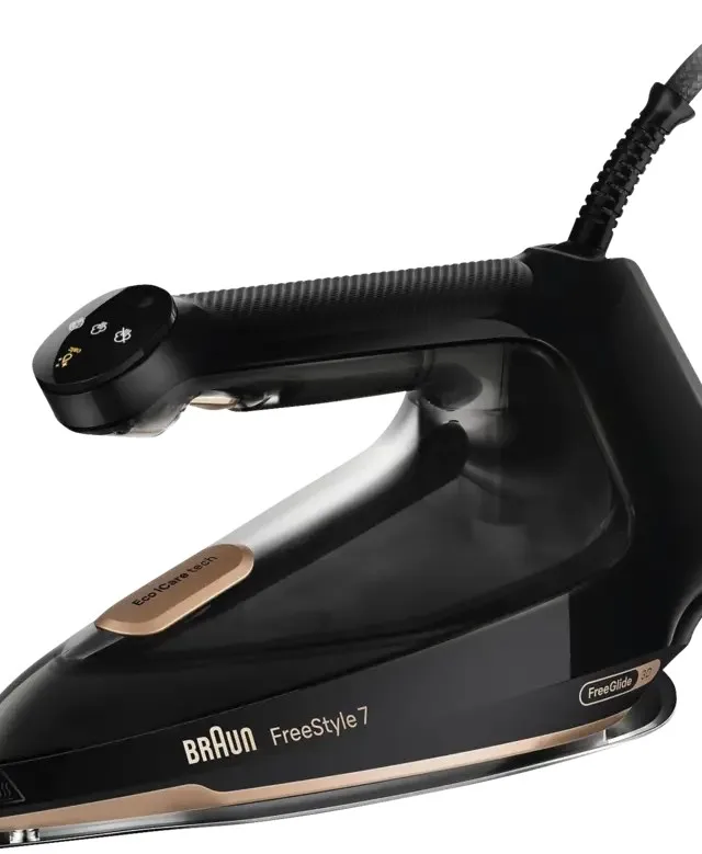 Braun FI 7276 BK FreeStyle 7 Steam iron Black, Gold