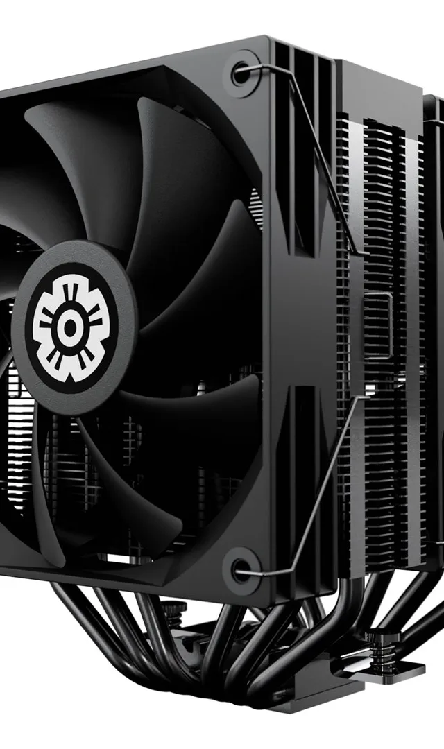 Enermax ETS-TD60D computer cooling system Processor Air cooler 12 cm Black