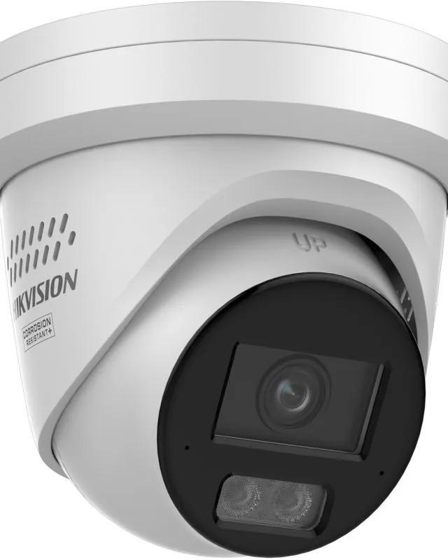 Hikvision Pro Series With ColorVu DS-2CD2387G3-LIS2UY/SL(2.8MM) Security Camera Turret IP Security Camera Indoor Outdoor 3840 X 2160 Pixels Ceiling