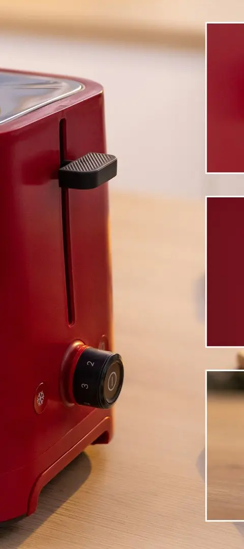 Bosch TAT3M124 Toaster 2 Slice(S) 950 W Red