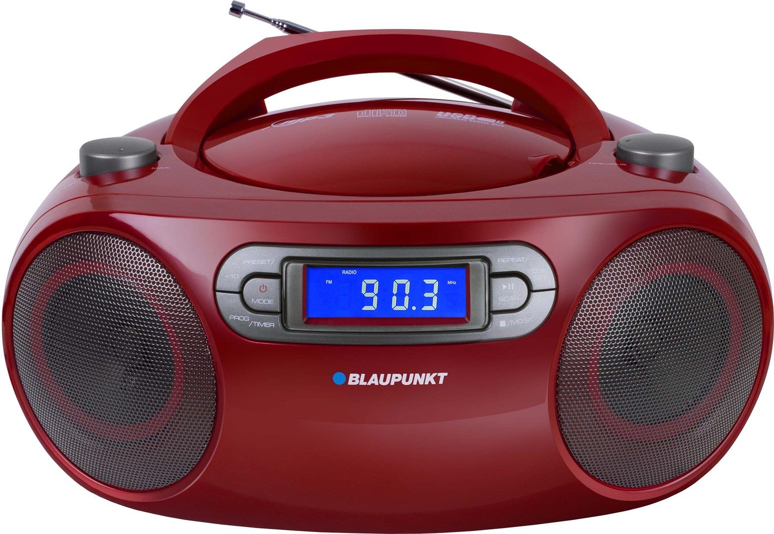 Blaupunkt BB18BK CD Player Portable CD Player