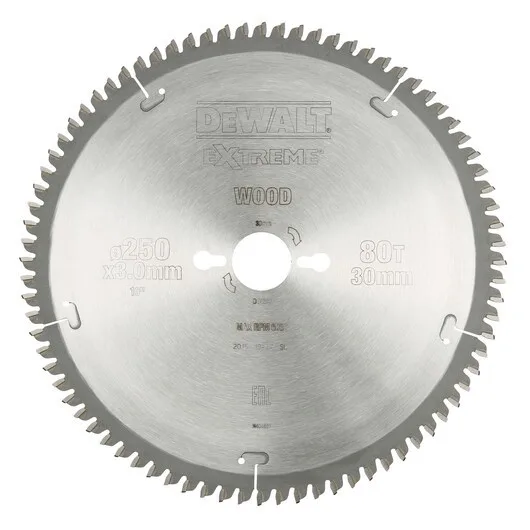 DeWALT DT4287-QZ Circular Saw Blade 25 Cm 1 Pc(S)
