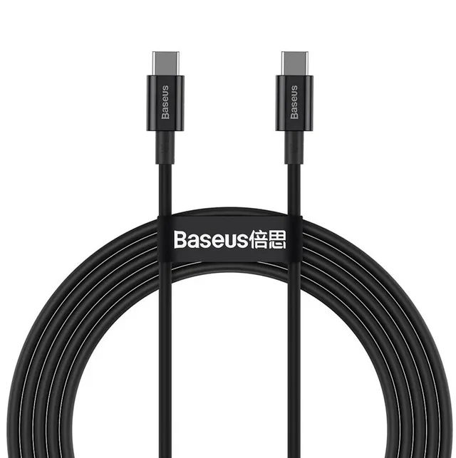 Baseus Superior USB cable USB 2.0 1 m USB C 0.48 Gbit/s Black