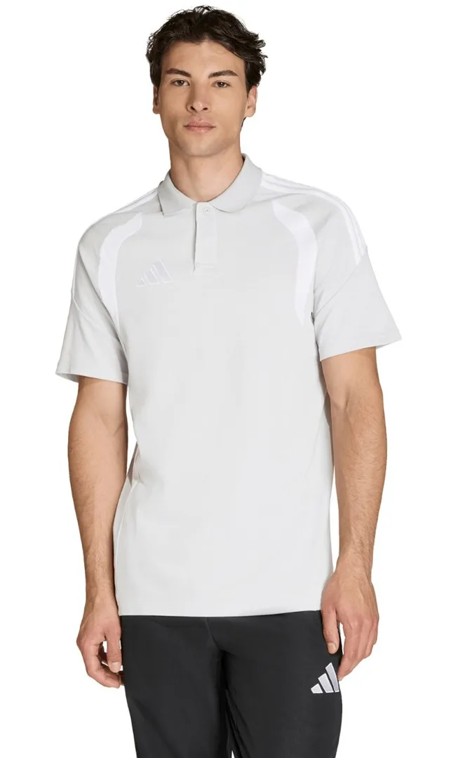 Koszulka męska adidas Tiro 26 League Polo jasnoszara KF3399 S