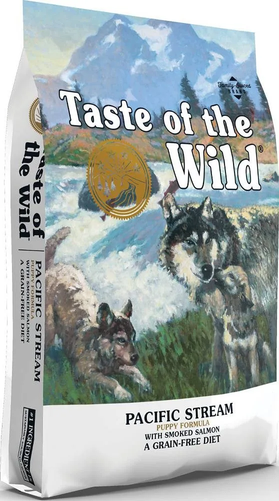 TASTE OF THE WILD Pacific Stream Puppy - Dry Dog Food - 12.2 Kg