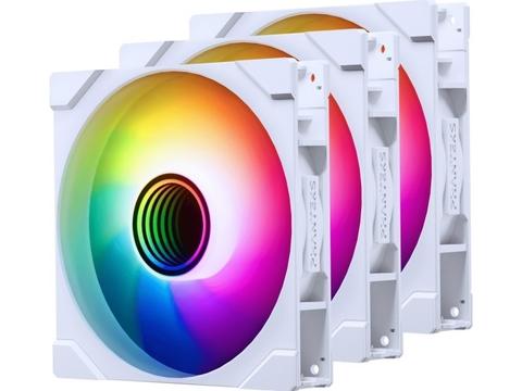 Mm PHANTEKS M25-140 Gen2 PWM DRGB Reverse Blade 3er-Pack White 140