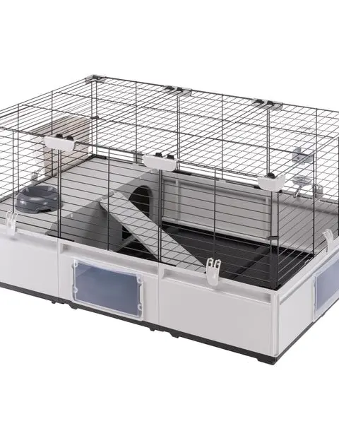 FERPLAST Modular 2 - Cage For Rabbit And Domestic Guinea Pig - 109 X 72 X 56cm