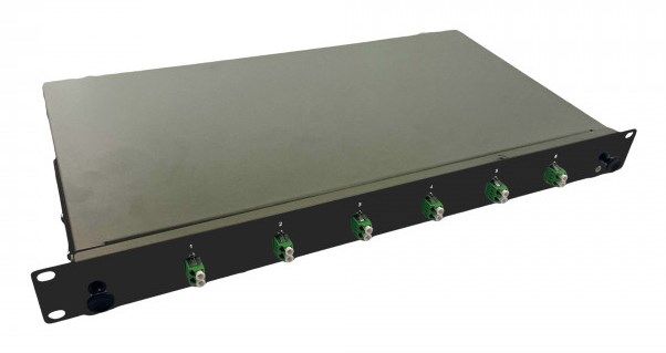 Helos 375551 rack cabinet 1U Black