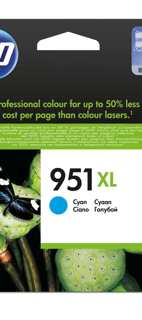 HP 951XL High Yield Cyan Original Ink Cartridge