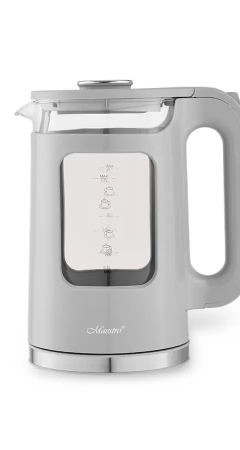 Maestro MR-065 Electric Kettle 1.7 L 2200 W (MR-065-GREY) Grey