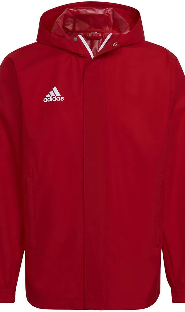 adidas Men's Entrada 22 All-Weather Jacket Red IK4009