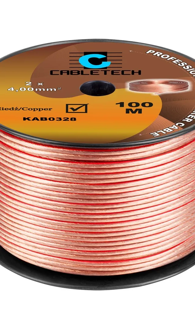 Kabel głośnikowy 4mm
