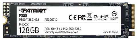 Patriot Memory P300P128GM28 internal solid state drive 128 GB M.2 PCI Express NVMe