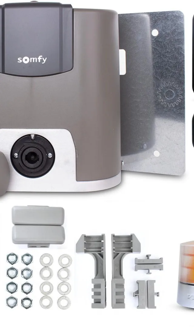 Zestaw Somfy Elixo 3S+ M IO Comfort Pack do 600kg bram przesuwnych