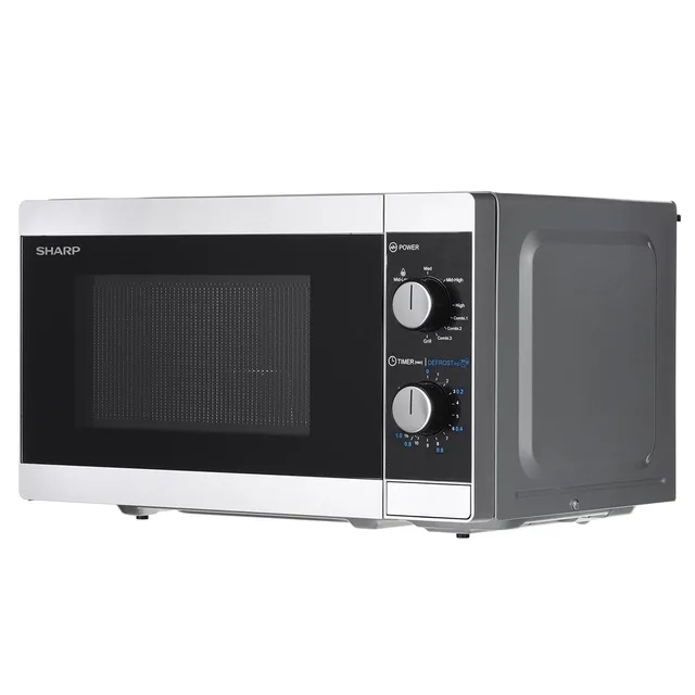 Sharp Home Appliances YC-MG01E-S Microwave Countertop Combination Microwave 20 L 800 W Black Grey