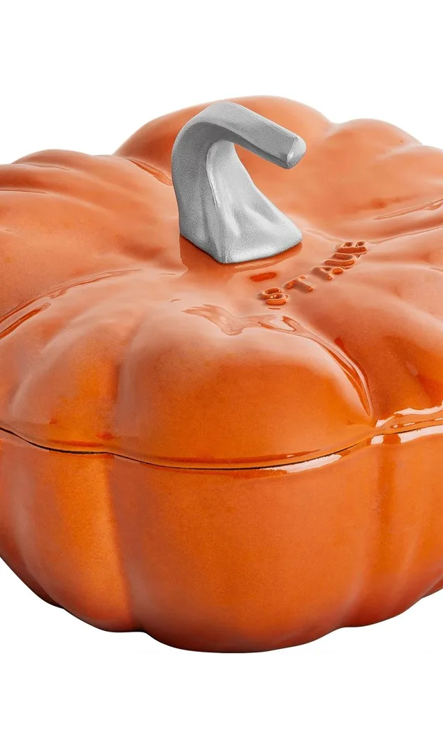 Staub Pumpkin Cast Iron Pot - Cinnamon, 3.45 ltr
