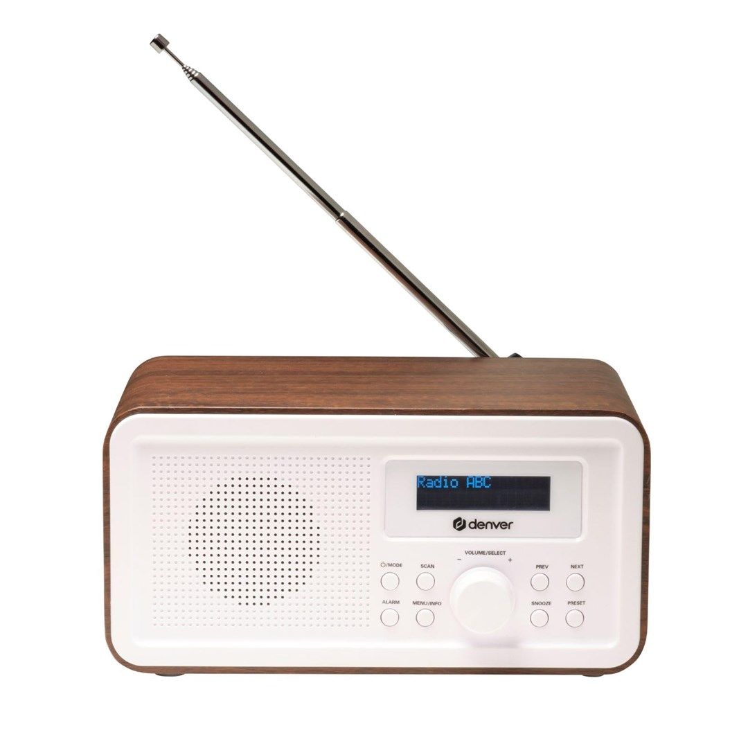 DAB /FM Radio Denver DAB-30DW Dark Wood