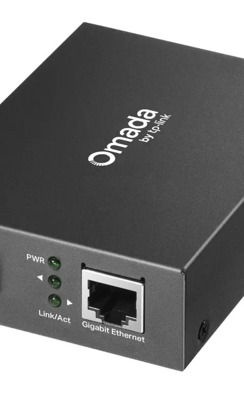 TP-Link Omada MC211CS-2 network media converter 1000 Mbit/s 1310 nm Single-mode Black