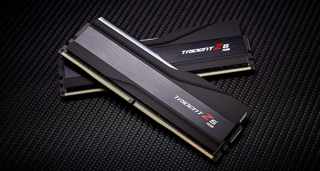 G.Skill Trident Z5 RGB F5-6800J3446F24GX2-TZ5RK memory module 48 GB 2 x 24 GB DDR5 6800 MT/s 288-pin DIMM