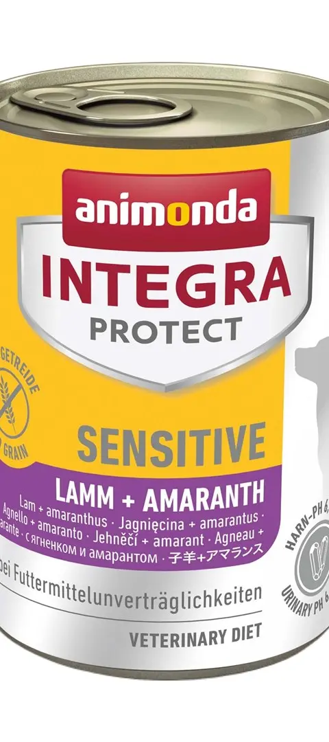 ANIMONDA Integra Protect Adult Sensitive Lamb With Amaranth - Wet Dog Food - 400g