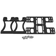 Singularity Computers Protium Vertical Mount For Pumps And Reservoirs - Black