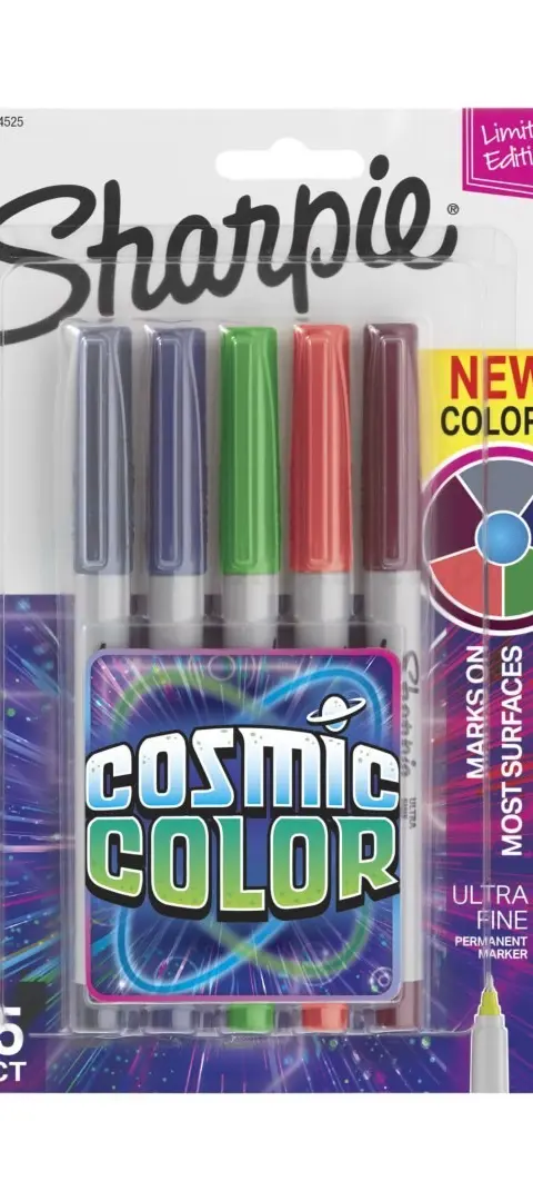 Permanent Marker Set Sharpie Cosmic Colors - 5 Colors