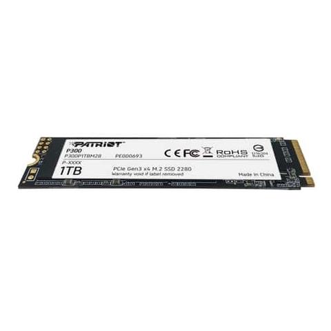 Patriot Memory P300 1 TB M.2 PCI Express 3.0 NVMe 3D NAND